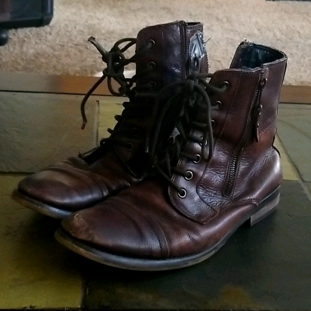 Kenneth Cole leather boots